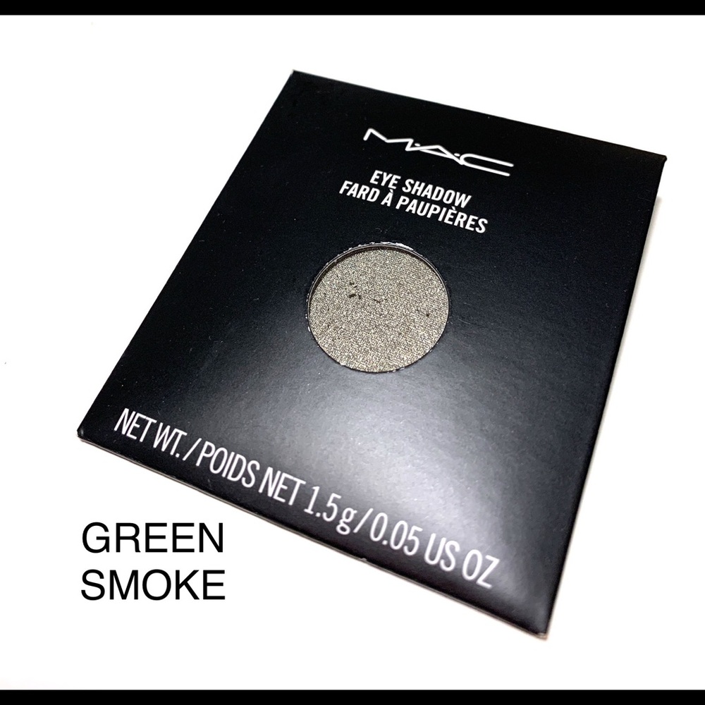 BNIB RARE & HTF MAC Lustre Eyeshadow in GREENSMOKE